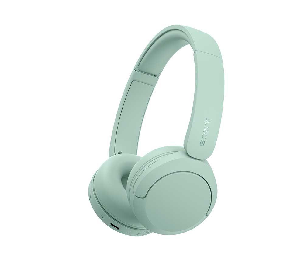 SONY WH-CH535 Wireless Bluetooth Headphones - Mint Green