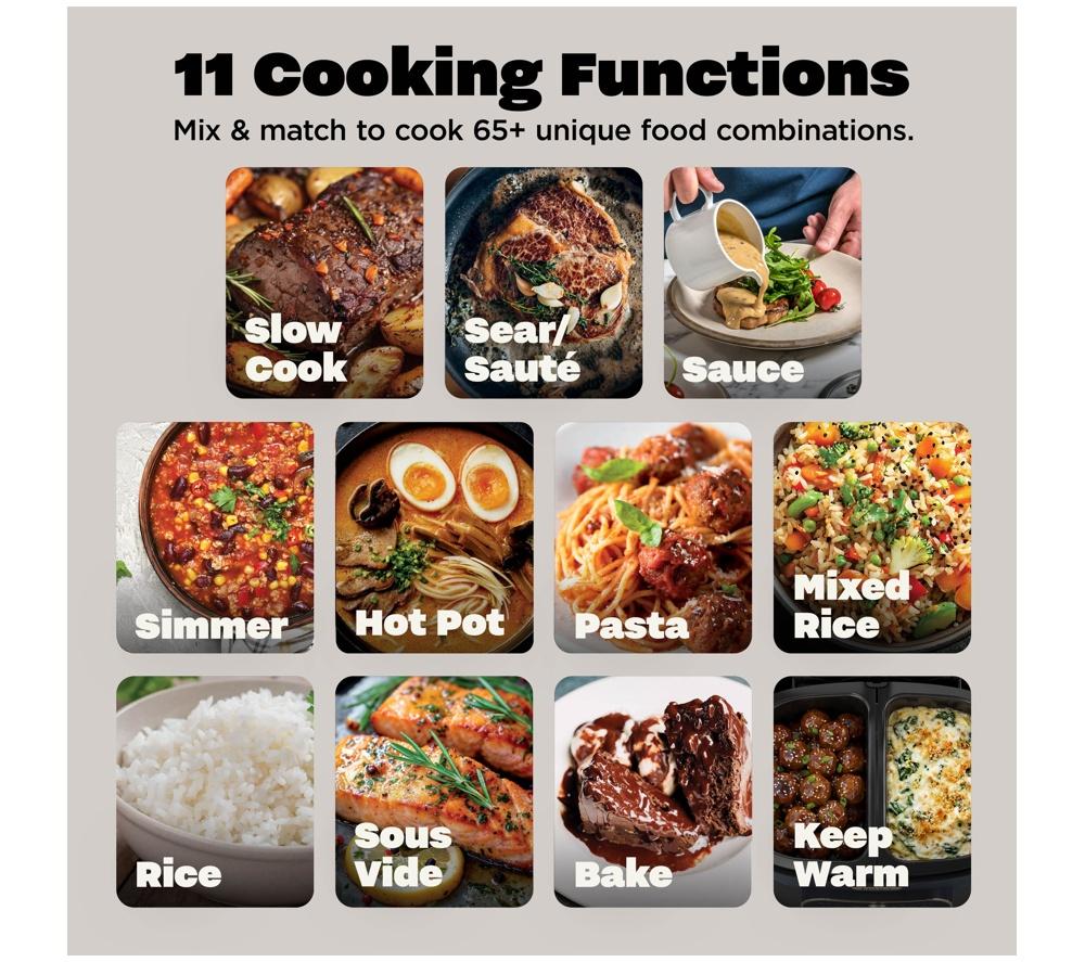 NINJA MZ1001UKGN7 MultiPot XL 11-in-1 Multi-Cooker - Vista Green image number 4 of 16