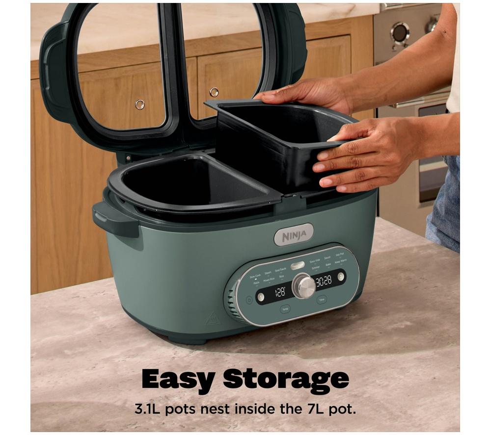 NINJA MZ1001UKGN7 MultiPot XL 11-in-1 Multi-Cooker - Vista Green image number 8 of 16