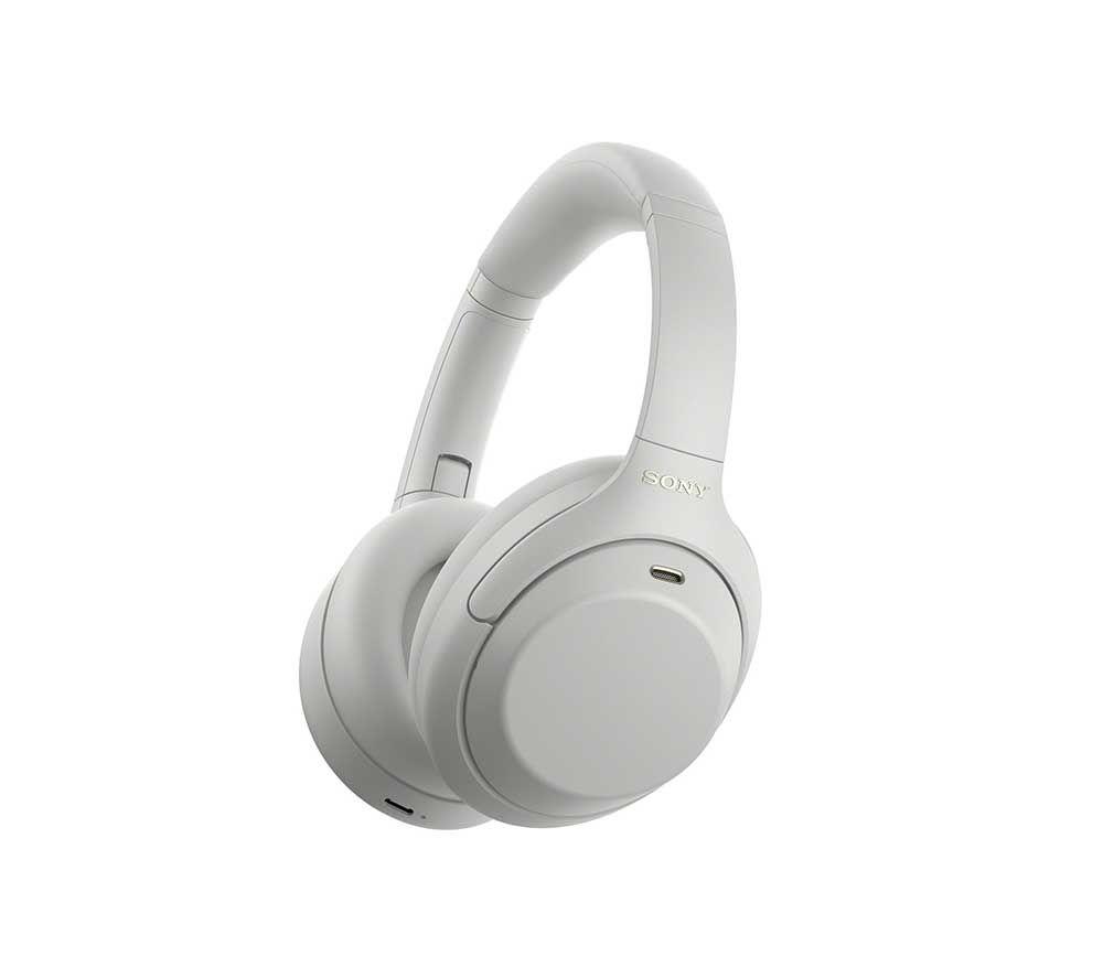 SONY WH-1000XM4C Wireless Bluetooth Noise-Cancelling Headphones - Platinum Silver