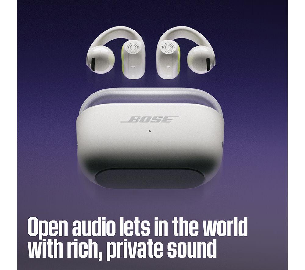 BOSE Sport Open Wireless Bluetooth Earbuds - White image number 5 of 10