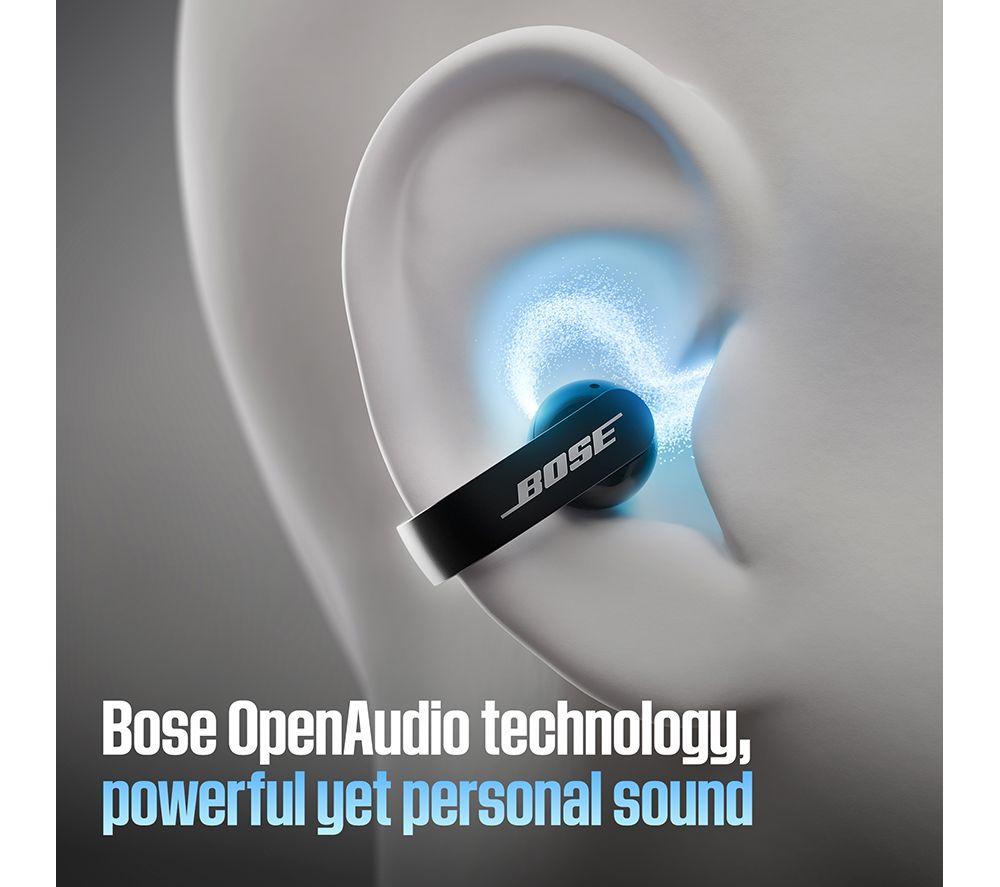 BOSE Sport Open Wireless Bluetooth Earbuds - White image number 6 of 10