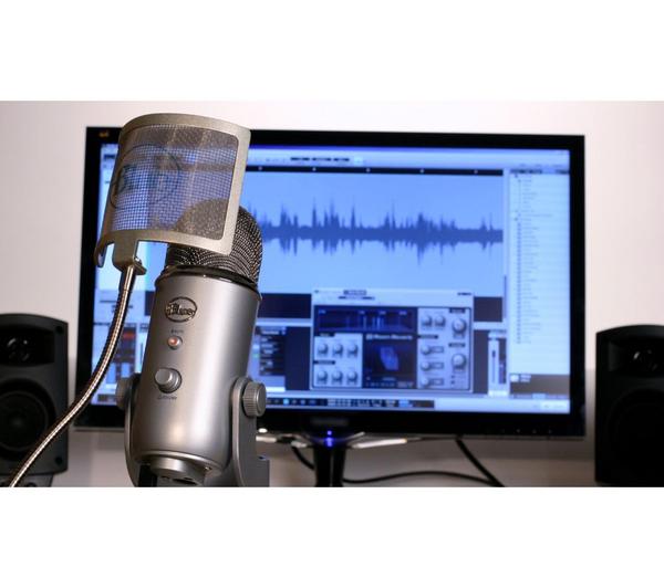 BLUE Yeti USB Streaming Microphone - Silver image number 14