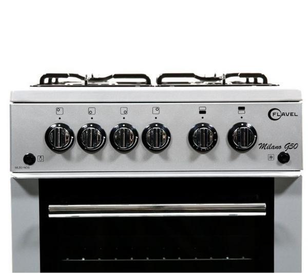 FLAVEL MLB51NDS Gas Cooker - Silver image number 1