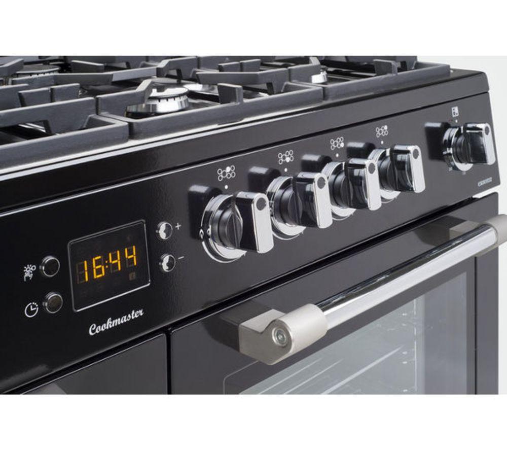 LEISURE Cookmaster CK110F232K Dual Fuel Range Cooker - Black image number 3 of 15
