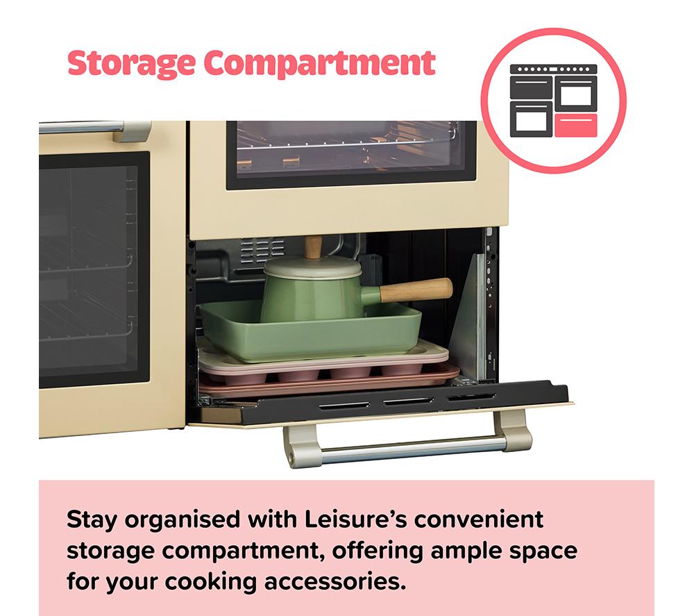 LEISURE Cookmaster CK110F232K Dual Fuel Range Cooker - Black image number 14 of 15