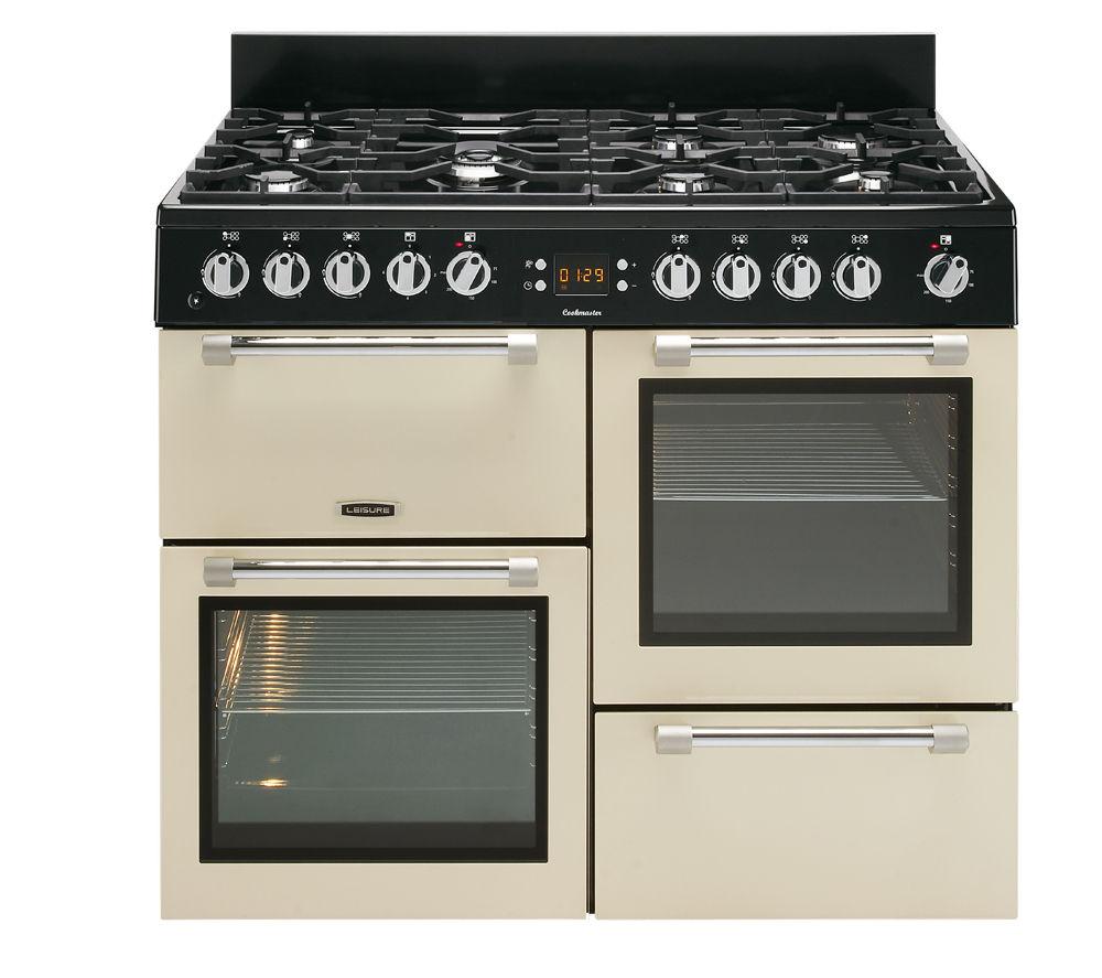 LEISURE Cookmaster CK110F232C Dual Fuel Range Cooker - Cream, Cream