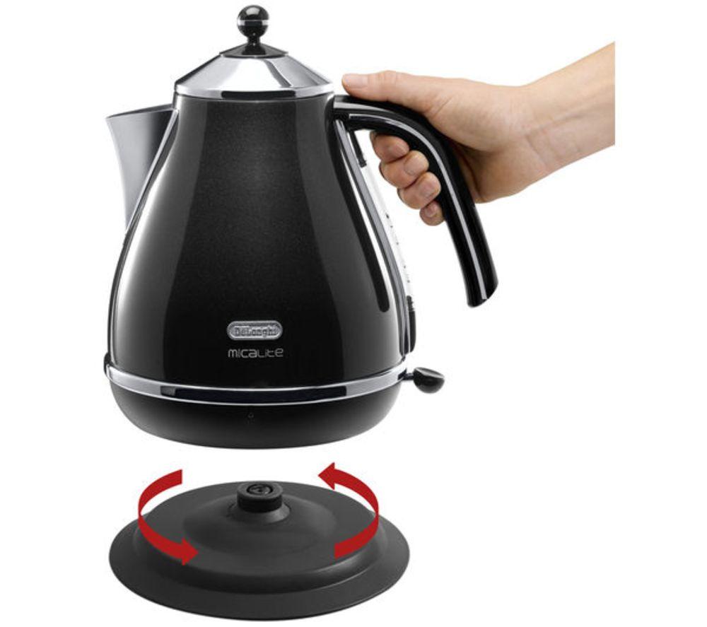 Buy DELONGHI Micalite KBOM3001 Jug Kettle Black Currys