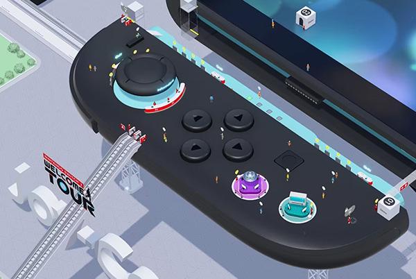screenshot from the nintendo switch 2 welcome tour game