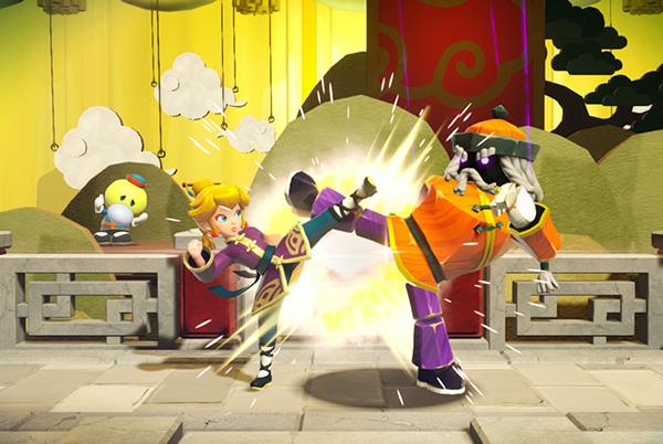 Princess Peach Showtime Kung Fu