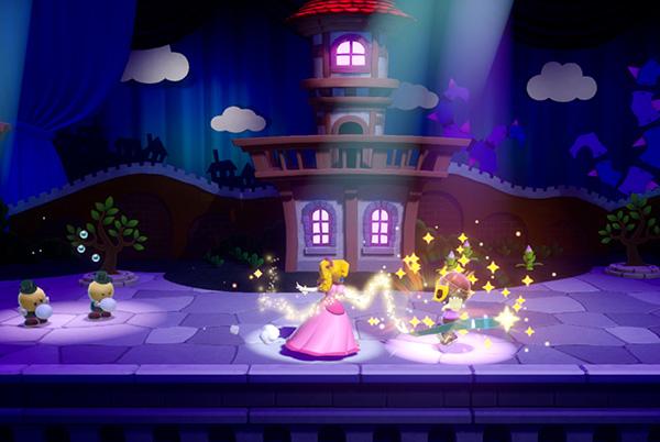 Princess Peach Showtime Stage Fight Battle