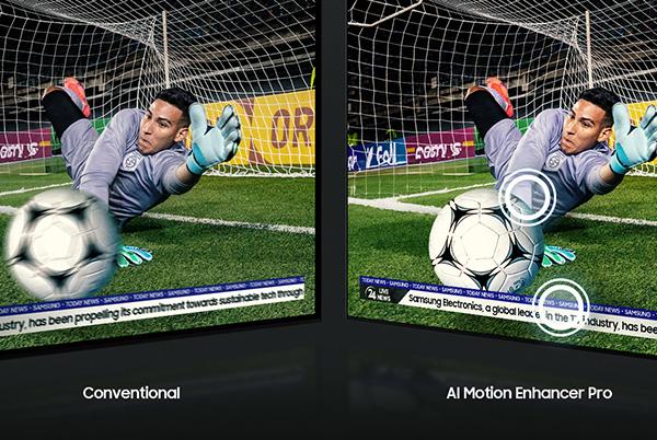 Samsung TV AI motion tech