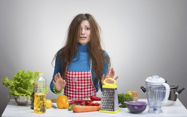 Stressed cook