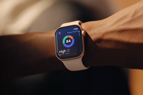a person wearing an apple watch series 11