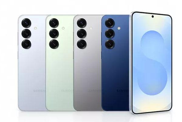 samsung galaxy s25 series in different colors
