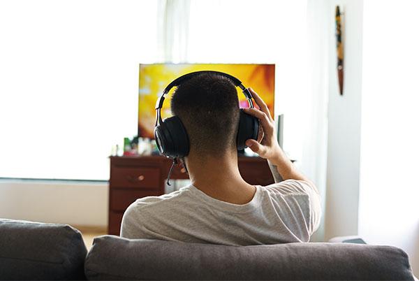 TV headphones