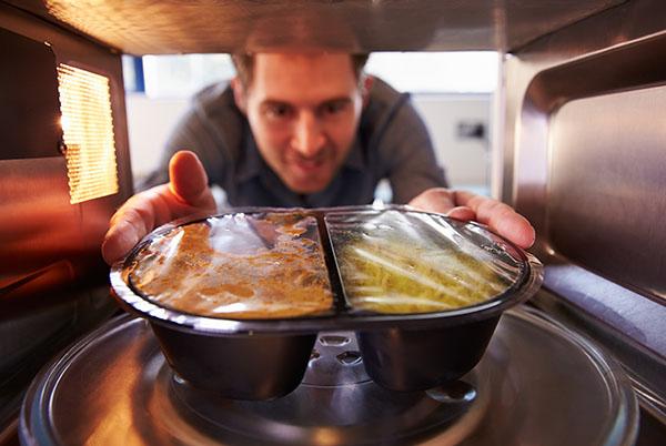 Microwave interior
