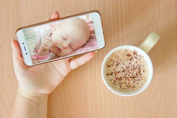 Smartphone baby monitor