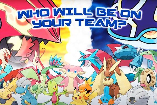 pokemon who will be your team?