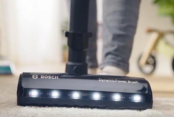 bosch vacuum cleaner with lights on the handle