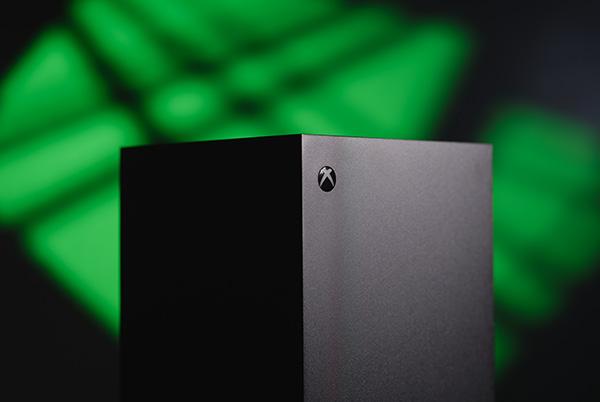 xbox series x green background