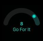 Readiness score of 8, Go For It