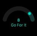 Readiness score of 8, Go For It