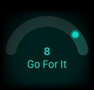 Readiness score of 8, Go For It