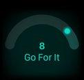 Readiness score of 8, Go For It