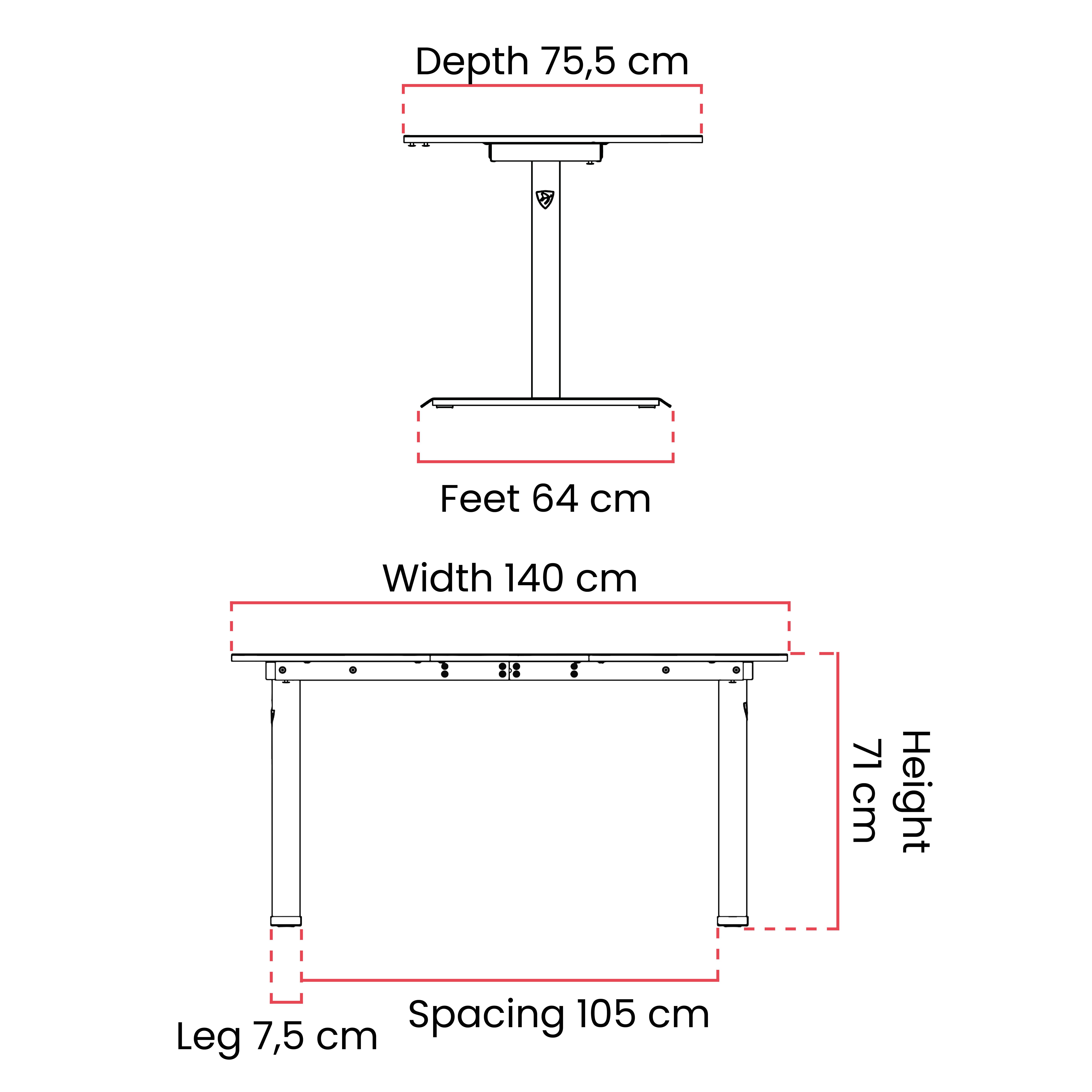 schematic of furniture