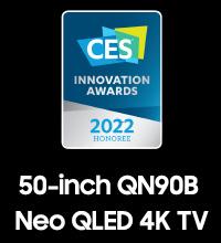 CES innovation awards 50 inch Neo Qled 4K
