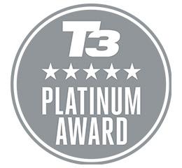 platinum award from T3