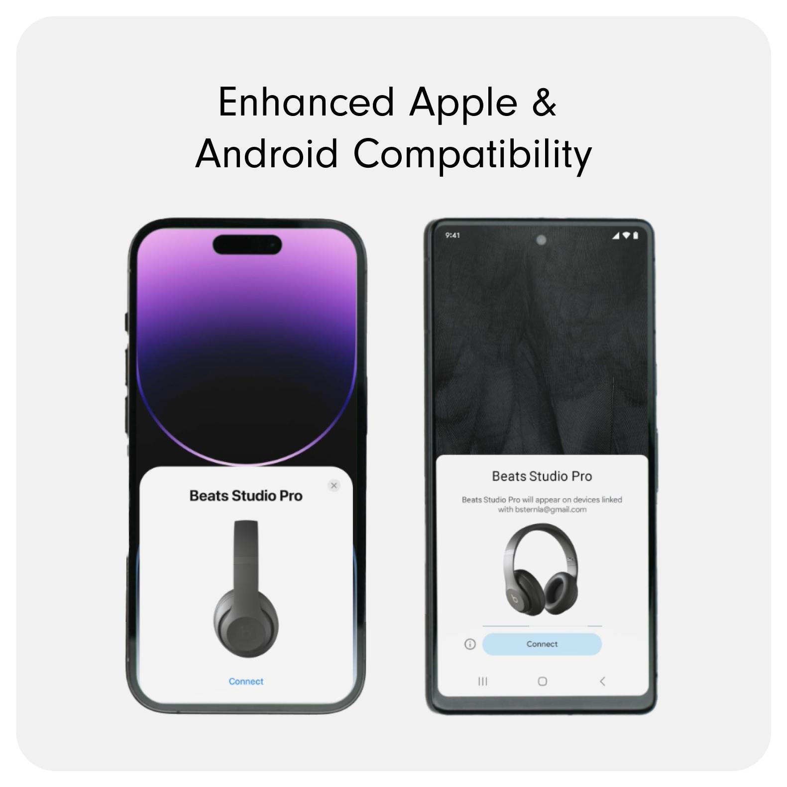 Enhanced Apple & Android Compatibility