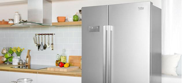 Beko american style fridge freezers