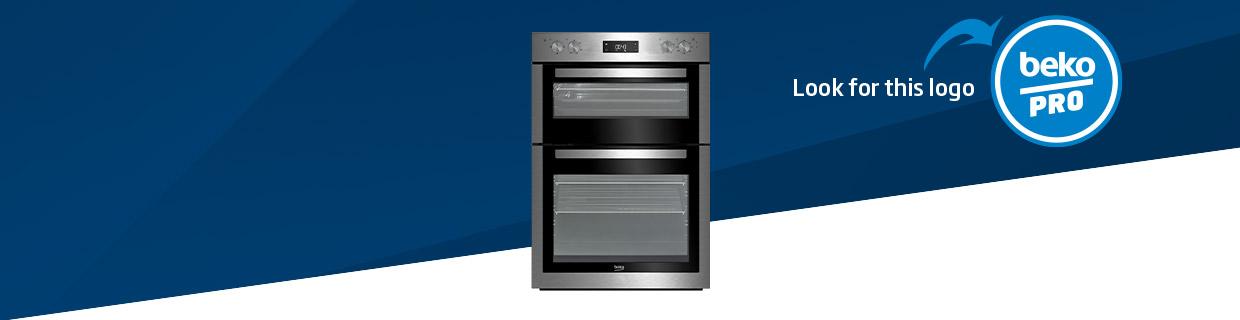 Beko bdf26300x built in store double oven