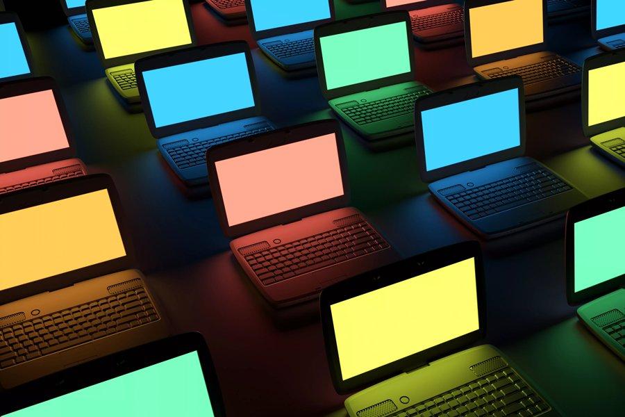Multiple laptops
