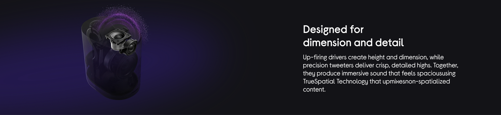 Designed for  dimension and detail