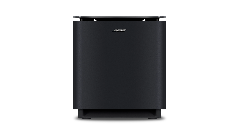 A black subwoofer