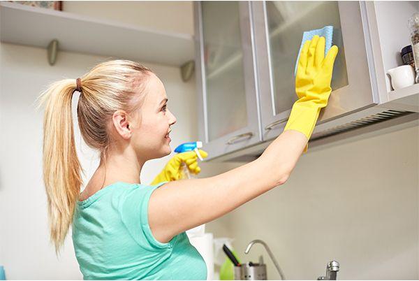 cabinet cleaning