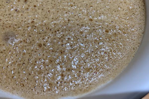 Coffee foam