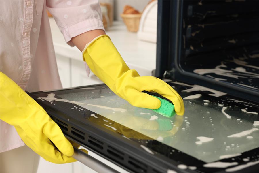 Pyrolytic cleaning