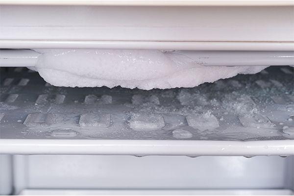 defrosting freezer