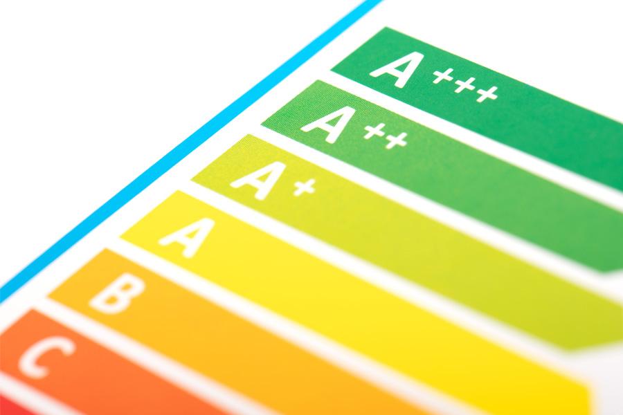 Dishwasher energy ratings