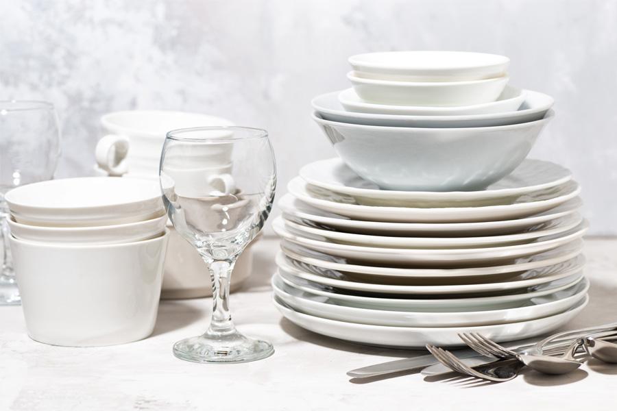Dishwasher place settings