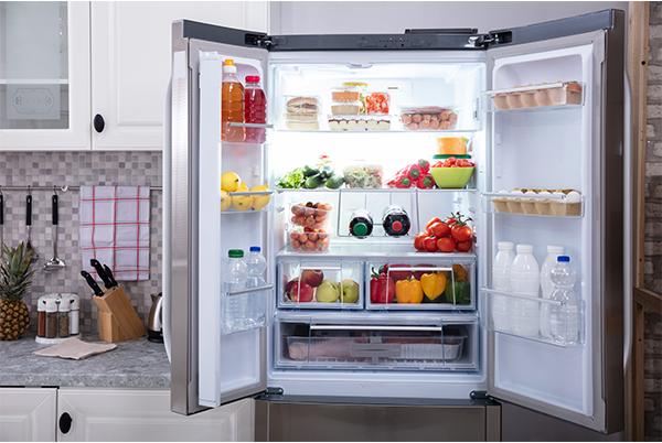 open fridge