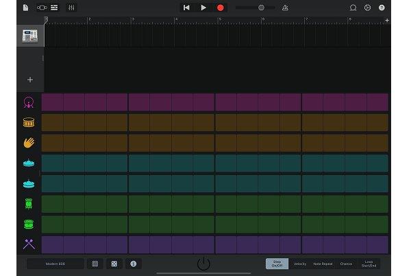 Garageband sequencer