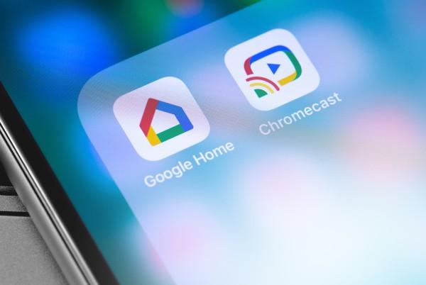 Google Home and Chromecast apps