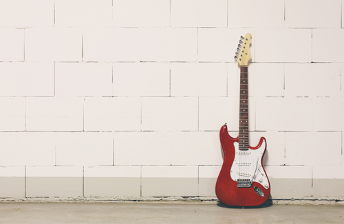 Guitars and stands