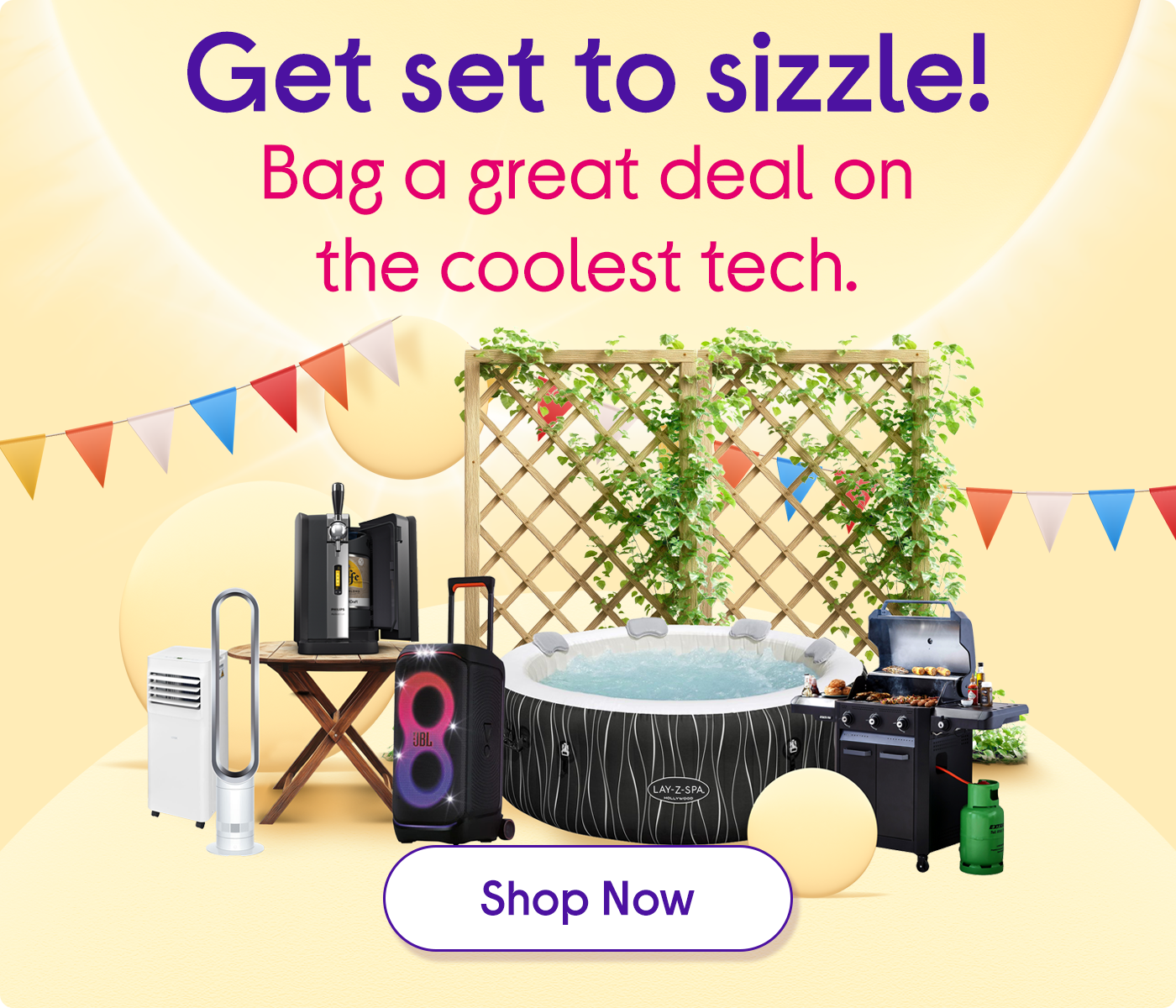 Get set to sizzle - summer tech