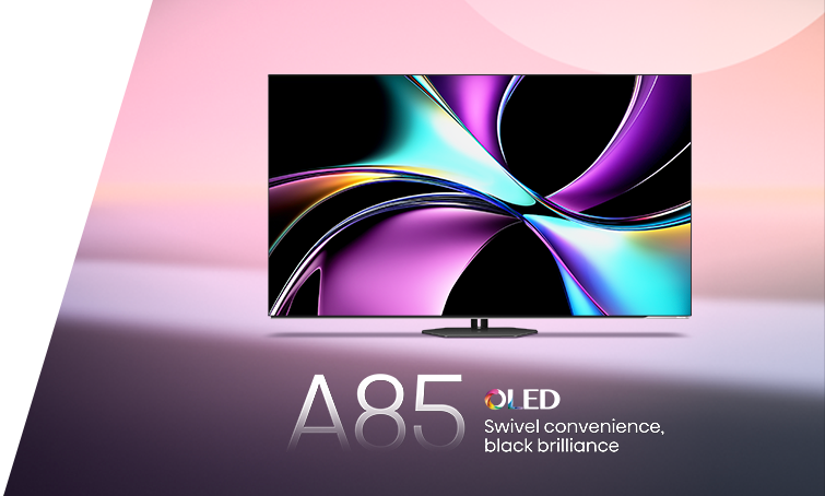 A85 OLED - Swivel convenience, block brilliance